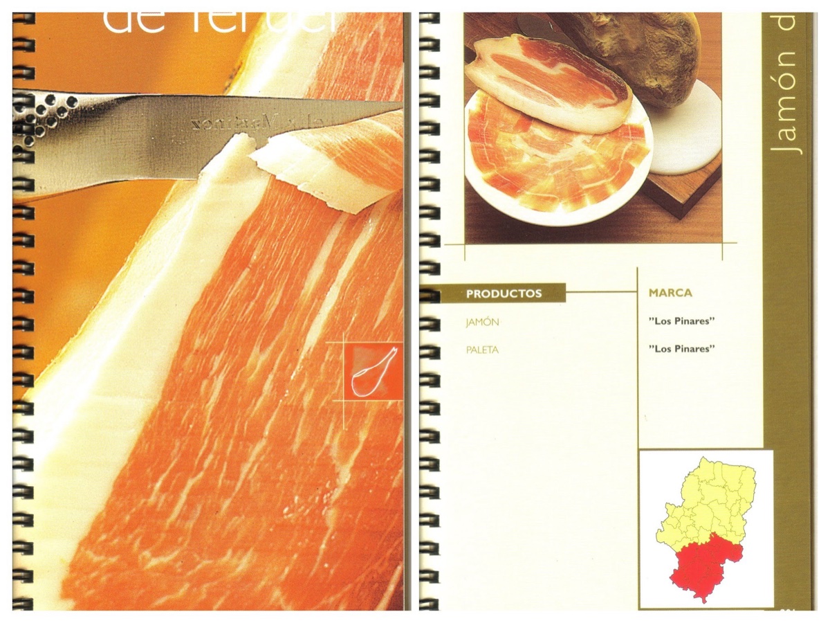 Cuchillo cortando jamón